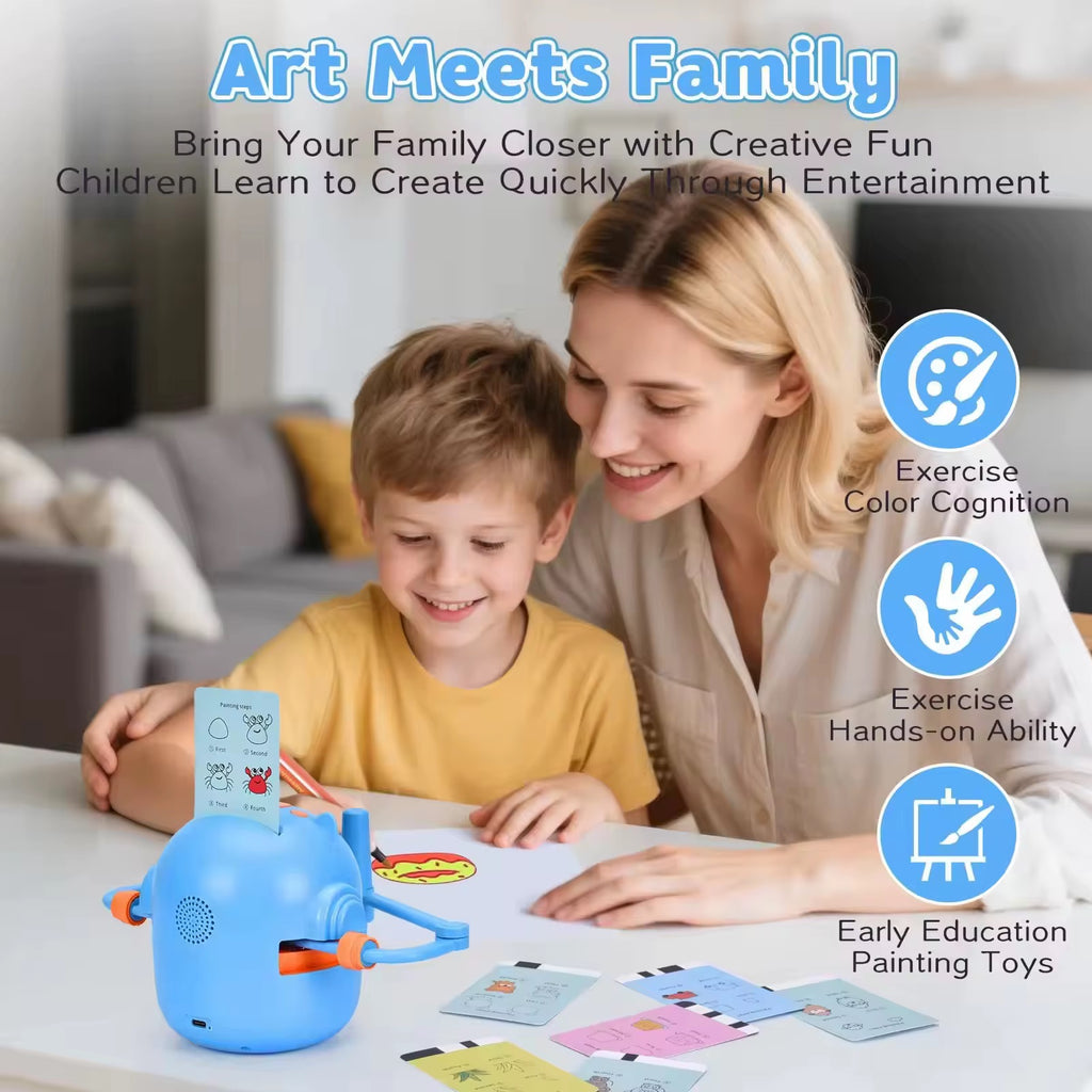 Smart AI Drawing Robot – Create Stunning Art in Seconds